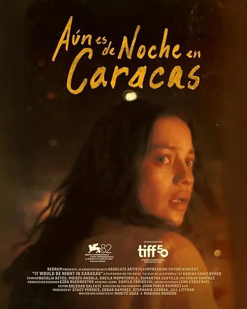 It Would Be Night in Caracas film posteri