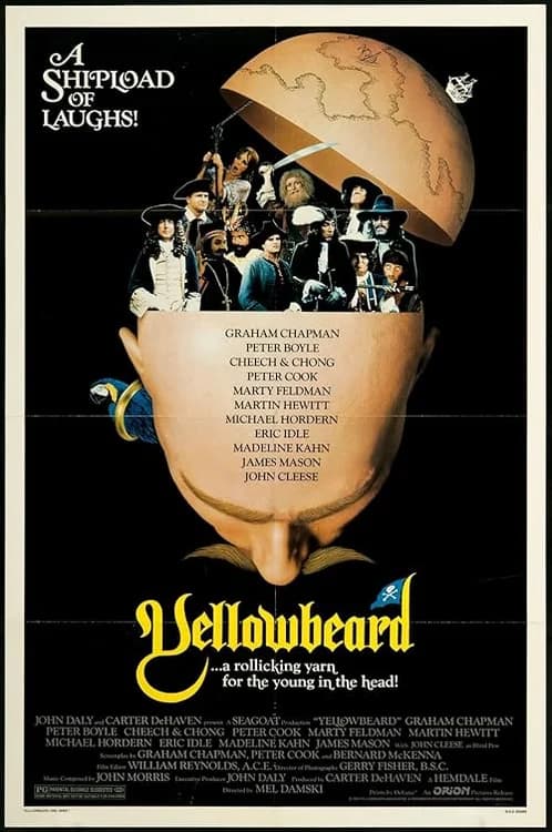 Yellowbeard film posteri
